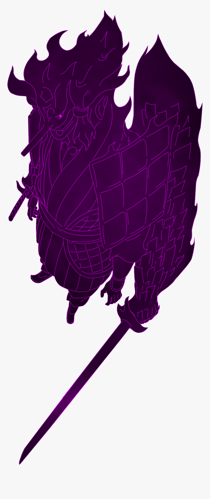 Amatsu Mikaboshi Uchiha Susanoo Sword - Uchiha Susanoo Itachi Png, Transparent Png, Free Download