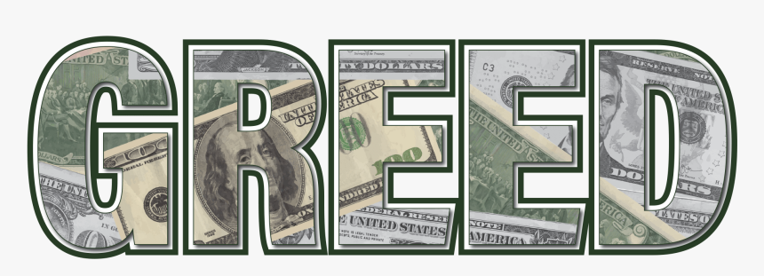 Greed Png , Png Download - Public Domain Images Of Greed, Transparent Png, Free Download