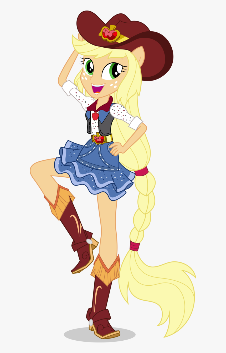 Dance Magic Applejack By Icantunloveyou Dbtvh4k Cutiepie19 - My Little Pony Equestria Girls Applejack, HD Png Download, Free Download