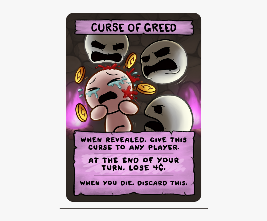 Binding Of Isaac Four Souls All Cards, HD Png Download, Free Download