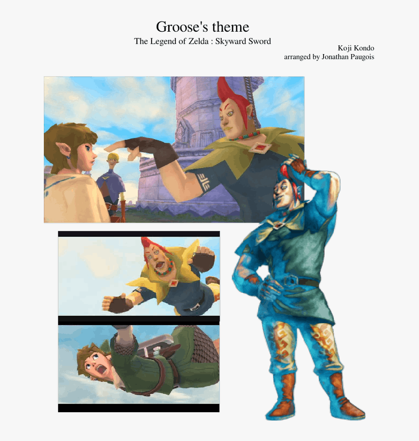 The Legend Of Zelda - Legend Of Zelda Skyward Sword Characters, HD Png Download, Free Download