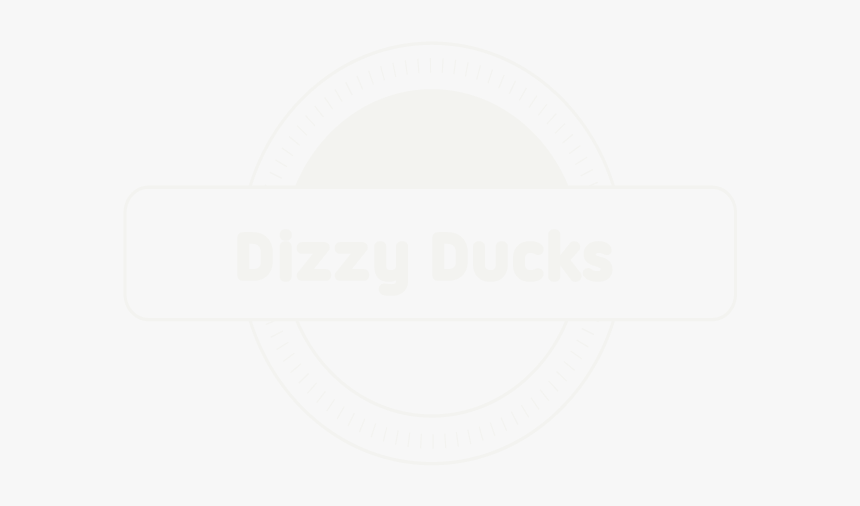 Dizzy Ducks White - Label, HD Png Download, Free Download