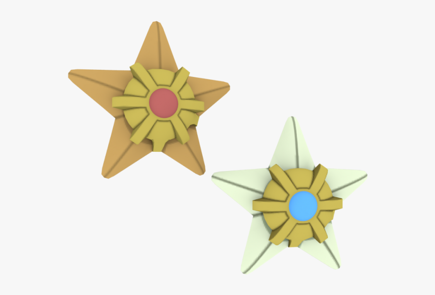 Staryu 3d Model, HD Png Download, Free Download