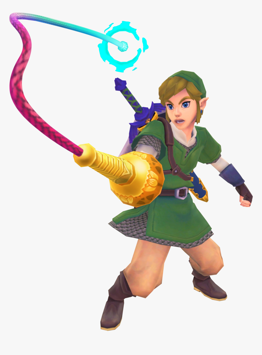 Using The Whip - Legend Of Zelda Skyward Sword Whip, HD Png Download, Free Download