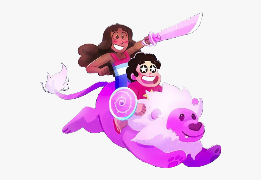 #stevenuniverse #steven #connie #leon - Cartoon, HD Png Download, Free Download