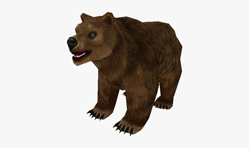 Zoo Tycoon 2 Grizzly Bear, HD Png Download, Free Download