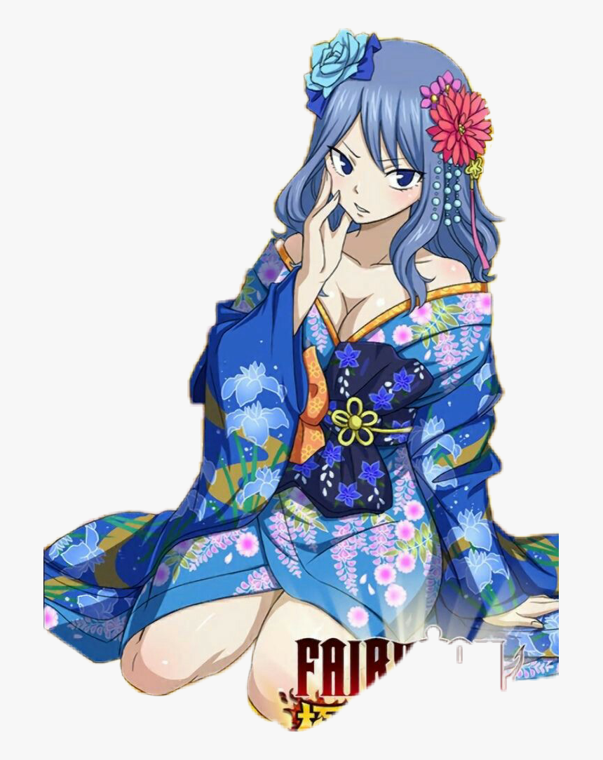 #juvia #lockser #juvialockser - Fairy Tail Yukata Juvia, HD Png Download, Free Download