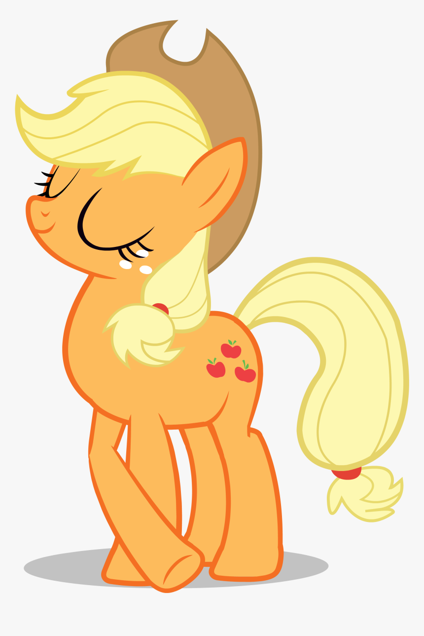 Applejack Being Ladylike - Mlp Sunset Shimmer Png, Transparent Png, Free Download