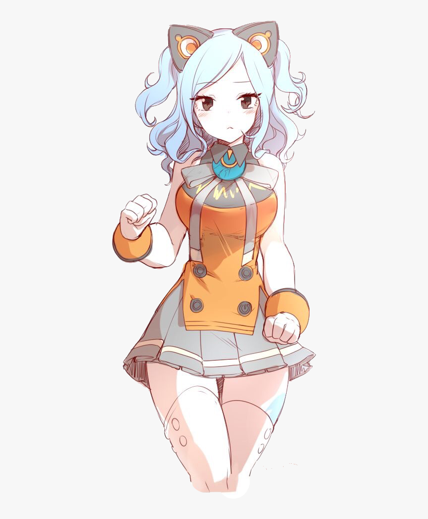 Juvia Lockster Transparent Png - Fairy Tail Juvia Cat, Png Download, Free Download