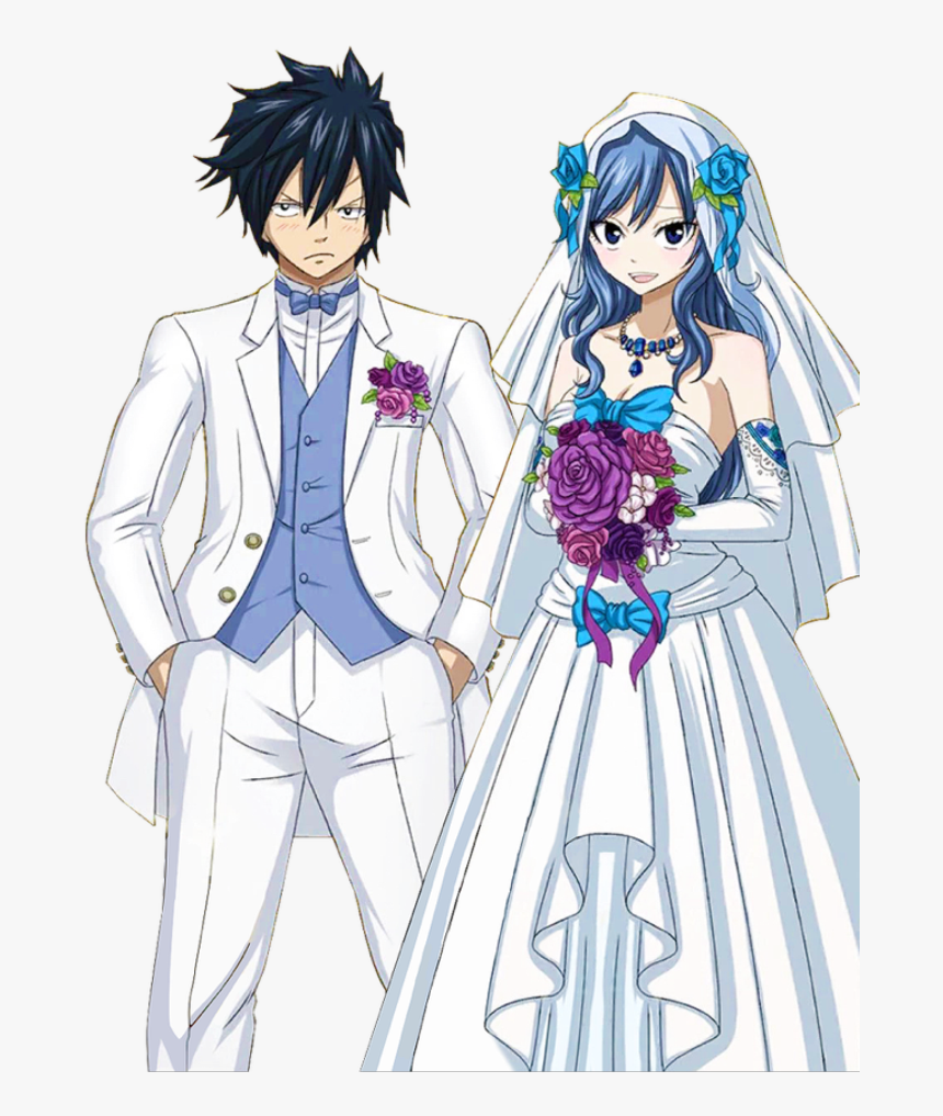 #fairytail #gray #juvia #grayfullbuster #juvialockser - Fairy Tail Game Gruvia Wedding, HD Png Download, Free Download