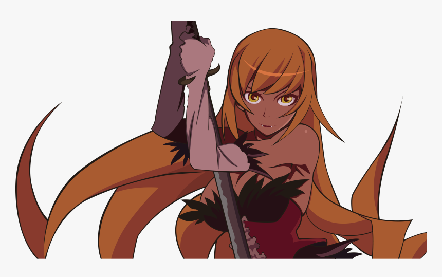 /touchofgrey - Yande - Re - Oshino Shinobu Render Adult - Monogatari Shinobu Adult, HD Png Download, Free Download