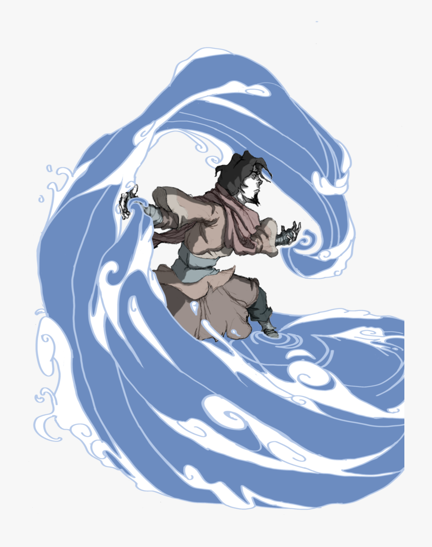 Transparent Aang Png - Avatar Wan Bend Water, Png Download, Free Download