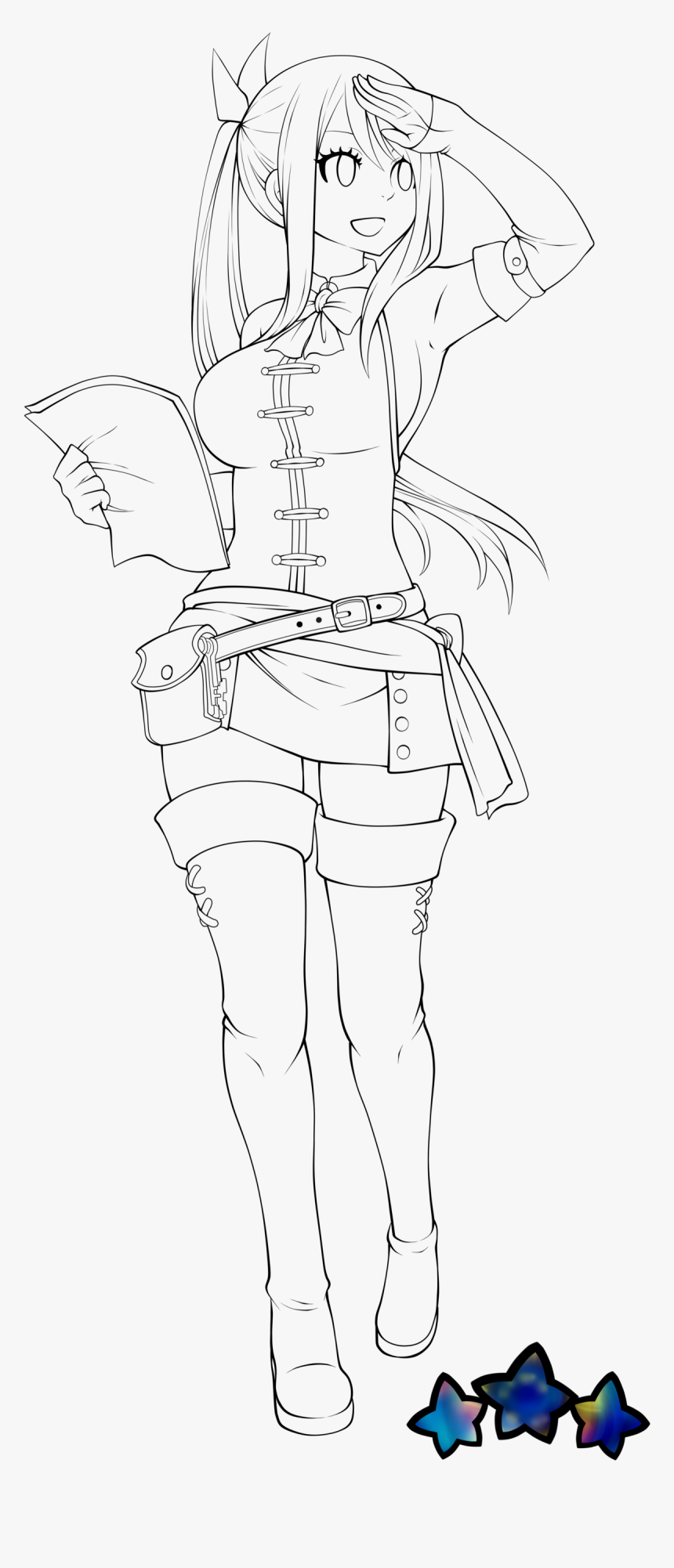 A New Journey, A New Lucy - Lucy Lineart, HD Png Download, Free Download