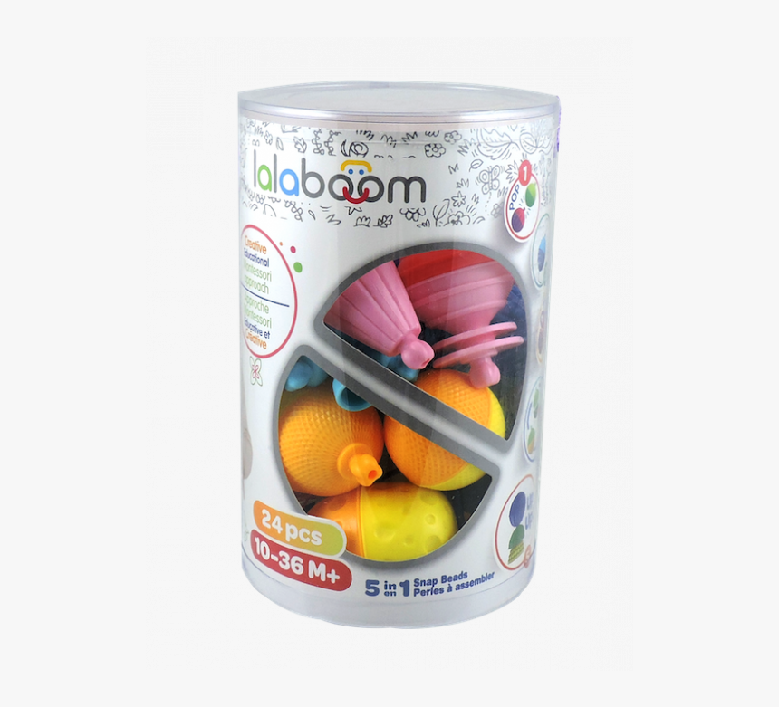 Lalaboom Bloom Beads 24 Pc - Lalaboom 24-piece Bloom Beads, HD Png Download, Free Download