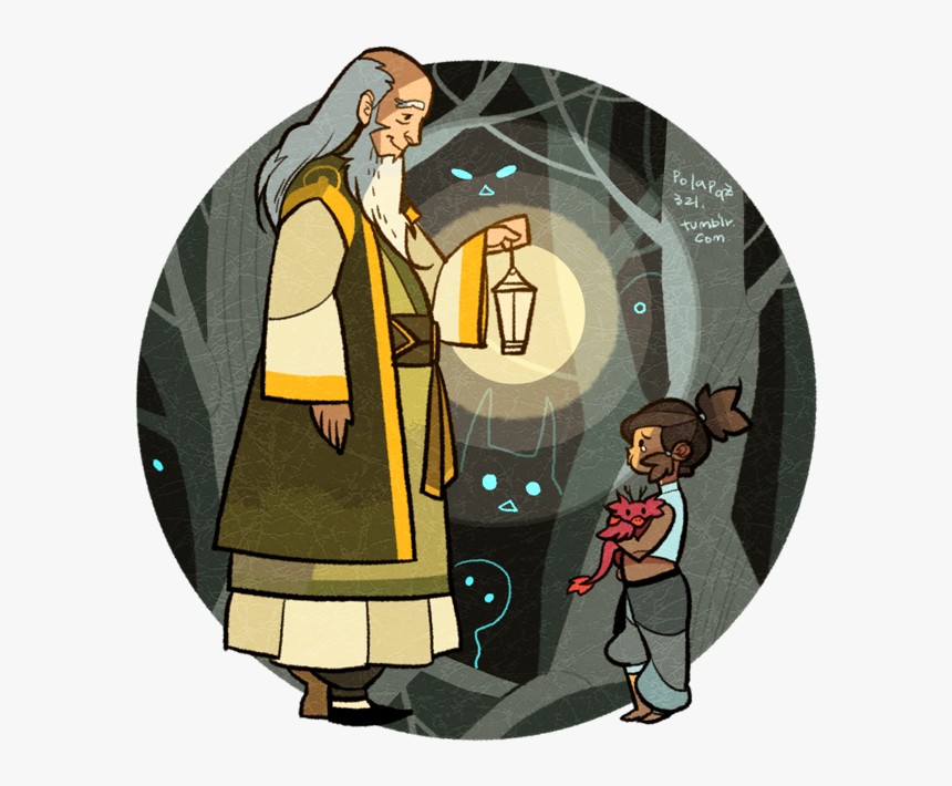 Uncle Iroh Fan Art, HD Png Download - kindpng.