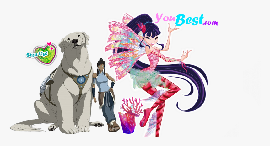 Youbest - Com - Legend Of Korra Polar Bear Dog, HD Png Download, Free Download