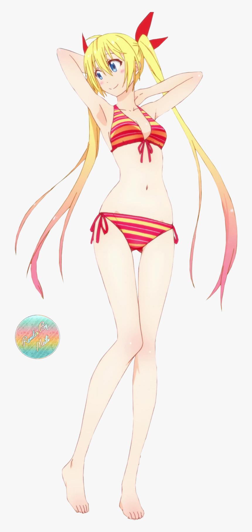 Transparent Nisekoi Png - Nisekoi Chitoge Render Png, Png Download, Free Download