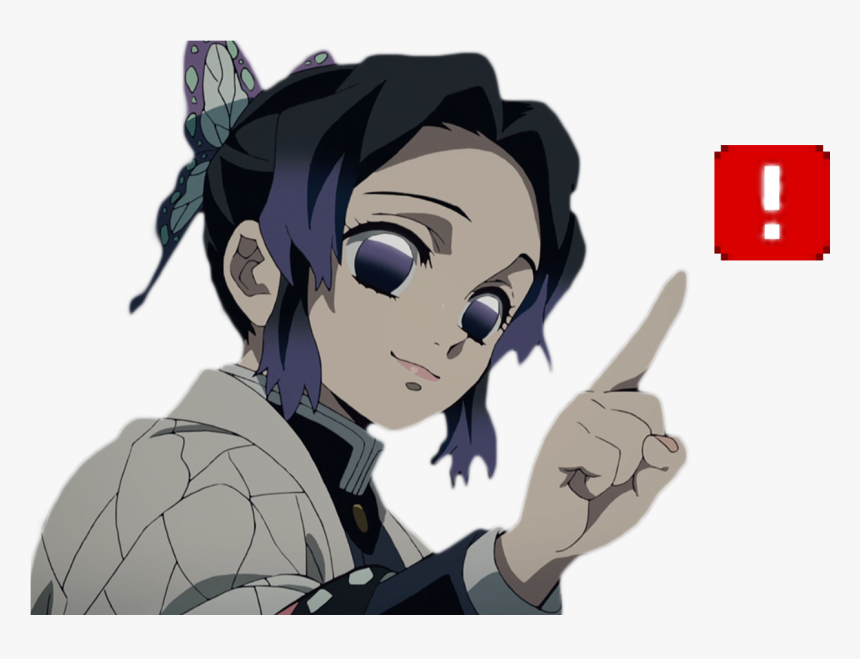 Sticker Kimetsu Ddb Anime Shinobu Yaiba Demonslayer - 鬼 滅 の 刃 しのぶ アニメ, HD Png Download, Free Download