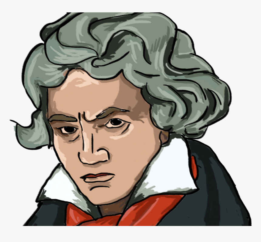 Beethoven Clipart , Png Download - Cartoon Clip Art Beethoven, Transparent Png, Free Download