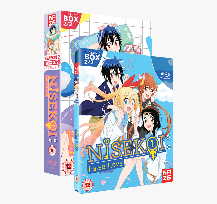 Nisekoi False Love Season 2 Box - Nisekoi Season 2, HD Png Download, Free Download