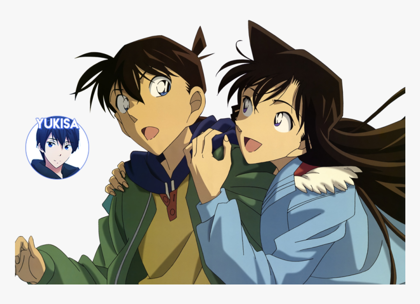 Shinichi Kudo Und Ran Mori, HD Png Download, Free Download