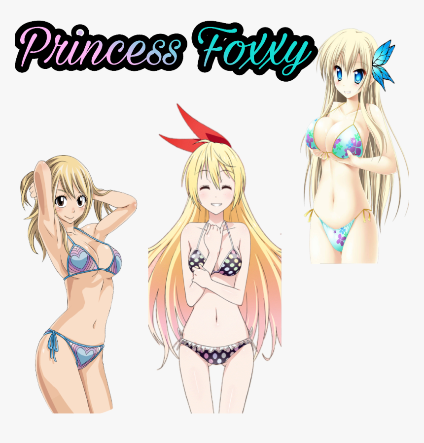 #lucy Heartfilia #sena #chitoge Kirisaki #bikinigirls - Nisekoi Chitoge Swimsuit, HD Png Download, Free Download