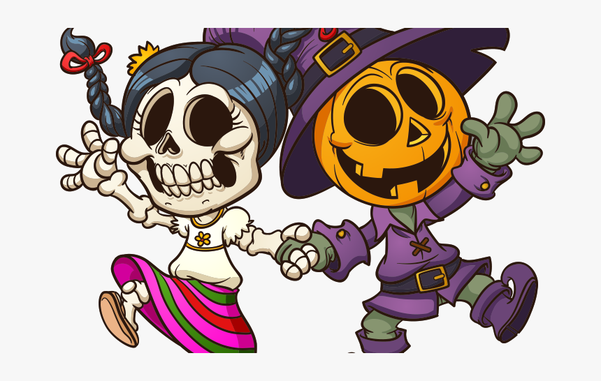 Angela Floyd Schools - Dia De Muertos Y Halloween, HD Png Download, Free Download