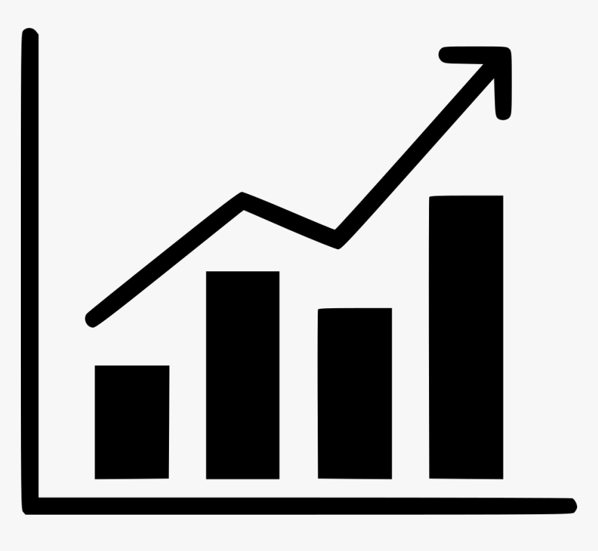 Bussiness Analysis Report Chart - Statistics Clipart Black And White, HD Png Download, Free Download