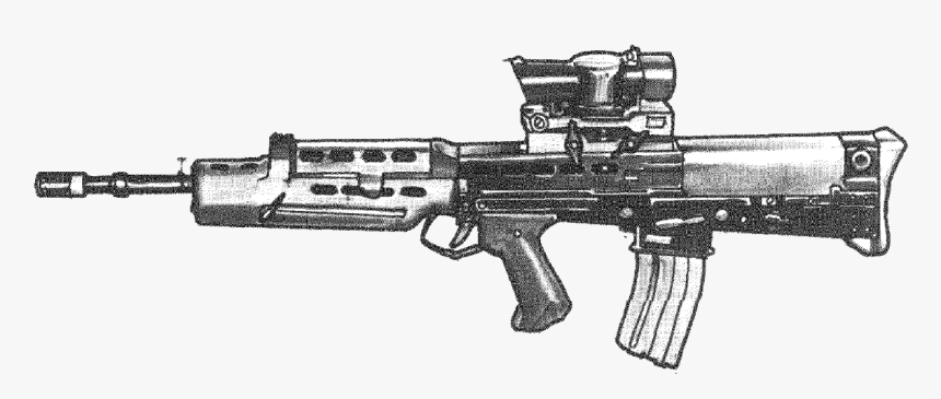 Cyberpunk Wiki - Cyberpunk Fn Ral Heavy Assault Rifle, HD Png Download, Free Download