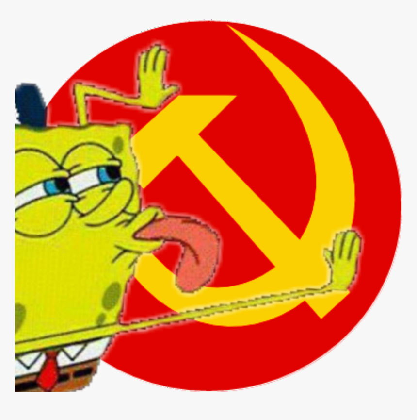 Lick Senpai Russia Communism Memes Dankmemes Dankmeme - Spongebob Licking Meme Template, HD Png Download, Free Download