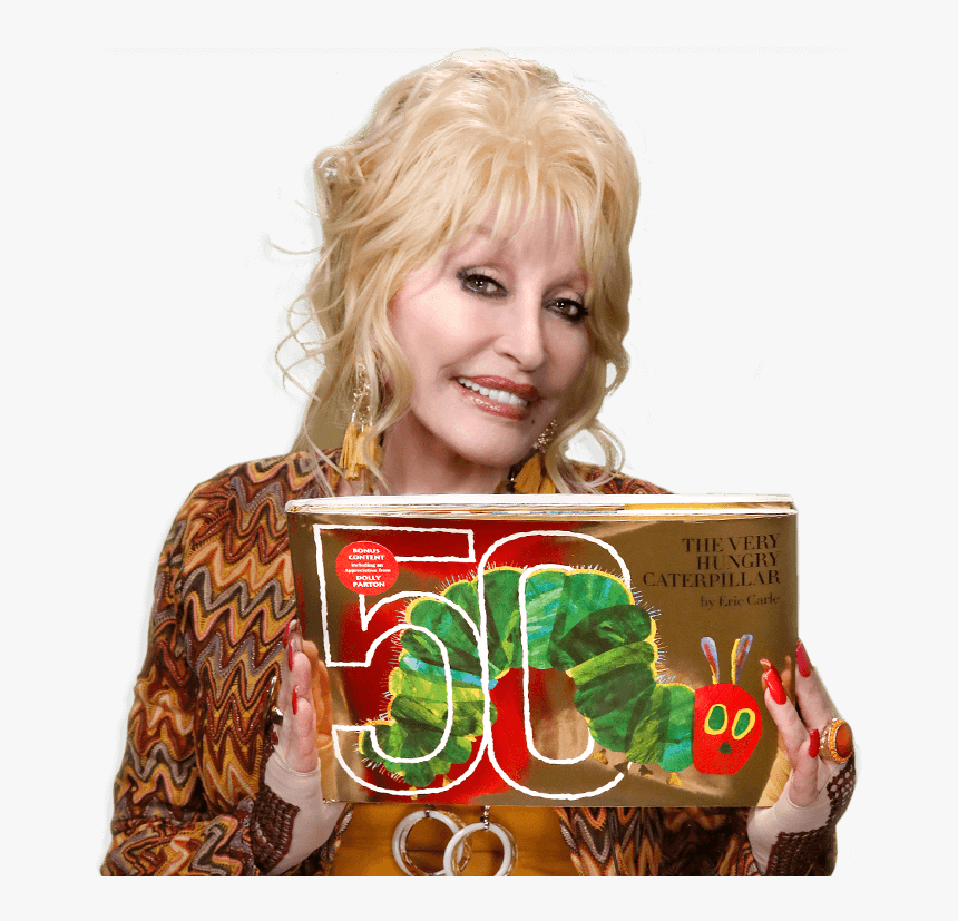 Dolly Parton"s Imagination Library Very Hungry Caterpillar - Girl, HD Png Download, Free Download