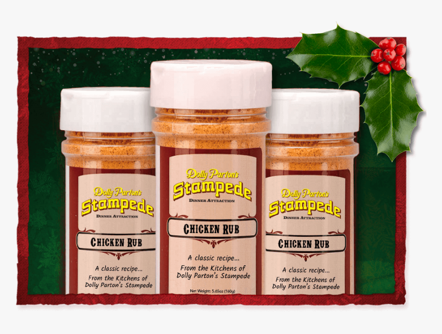 Christmas At Dolly Parton’s Stampede - Dolly Parton Stampede Chicken Rub, HD Png Download, Free Download