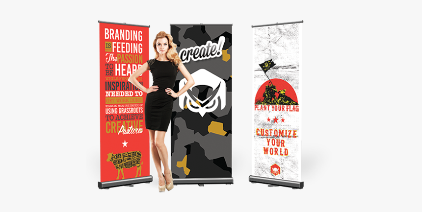 Large Retractable Banner, HD Png Download, Free Download