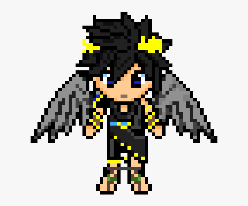 Dark Pit Pixel Art, HD Png Download, Free Download