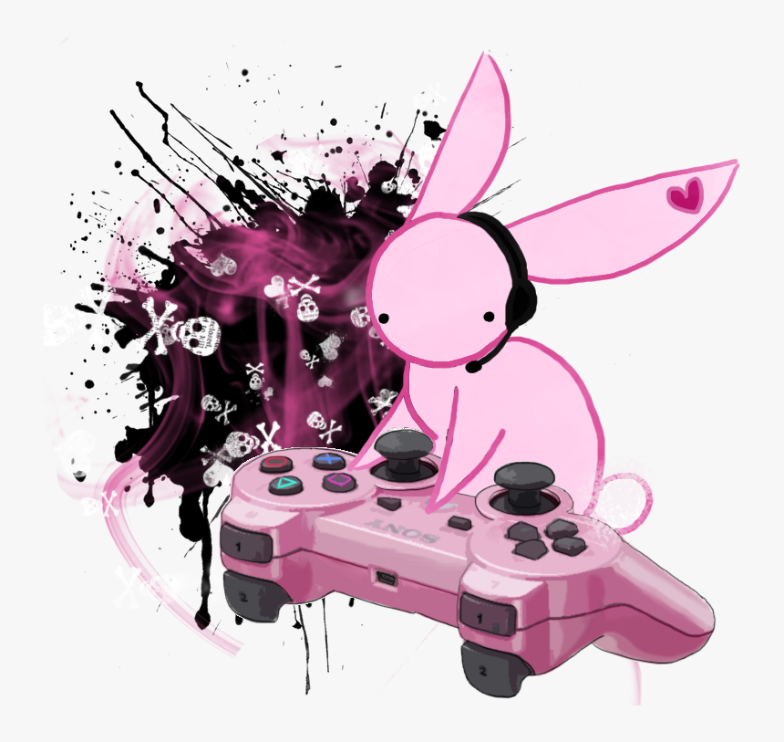 Gamer Bunny, HD Png Download, Free Download