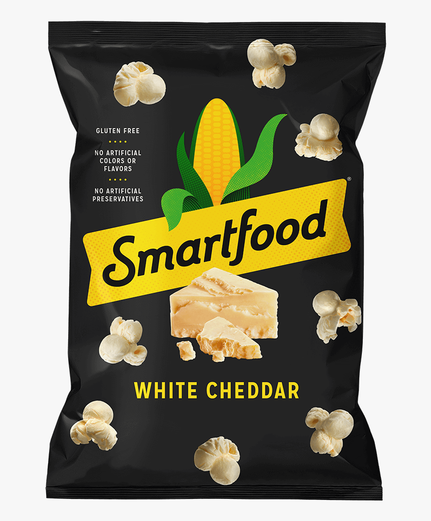 Smartfood® White Cheddar Popcorn - Smartfood White Cheddar Popcorn, HD Png Download, Free Download