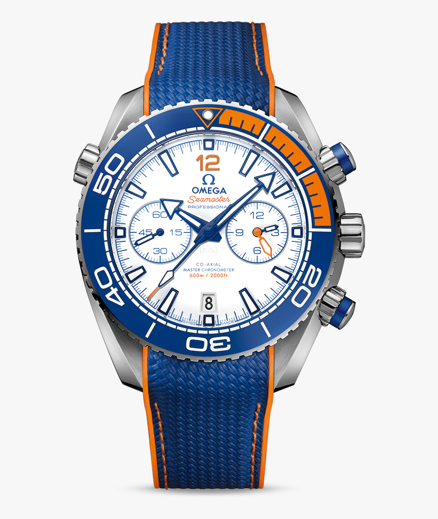 Omega Seamaster Planet Ocean Orange Blue, HD Png Download, Free Download