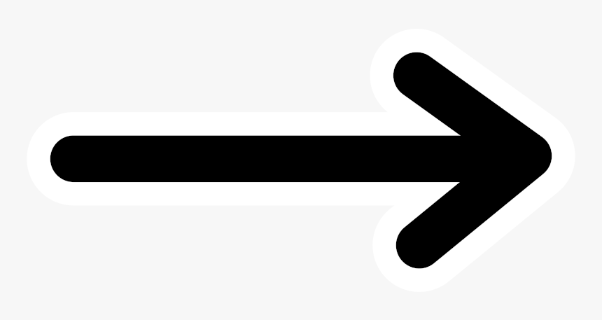 Mono Line Line Arrow End - Clipart Line Arrow, HD Png Download, Free Download