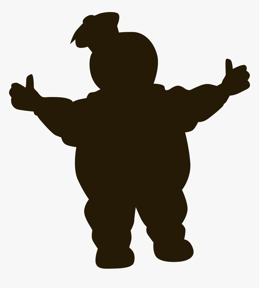 Ghostbusters Svg Silhouette Clipart Royalty Free Download - Ghostbusters Silhouette, HD Png Download, Free Download