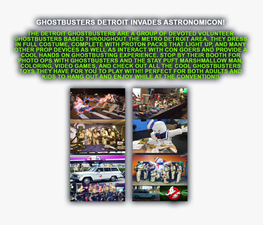 Ghostbusters Detroit Page - Event, HD Png Download, Free Download