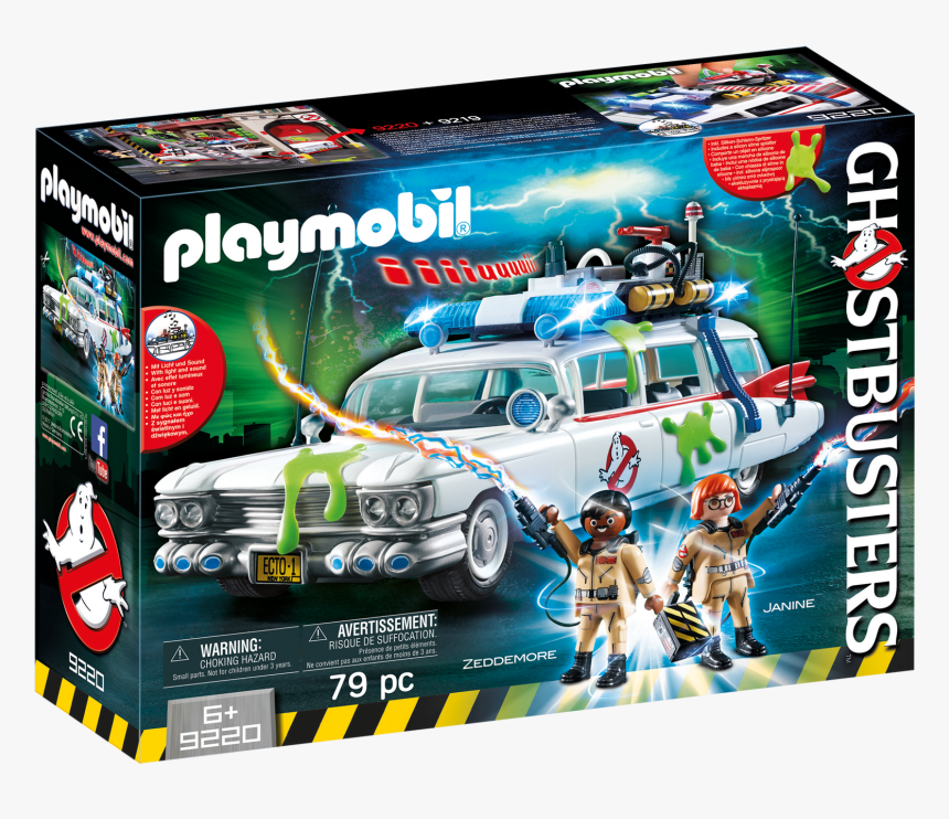 Ecto 1 Ghostbusters Playmobil, HD Png Download, Free Download