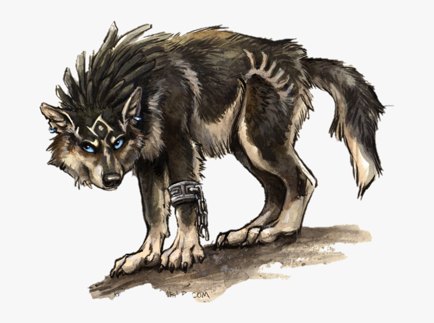 Wolf , Png Download - Wolf Link Fan Art, Transparent Png, Free Download