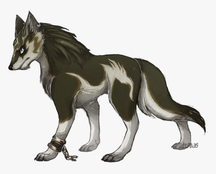 Wolf Link By Creepy-cookie Zelda Twilight Princess, - Twilight Princess Link Lobo, HD Png Download, Free Download