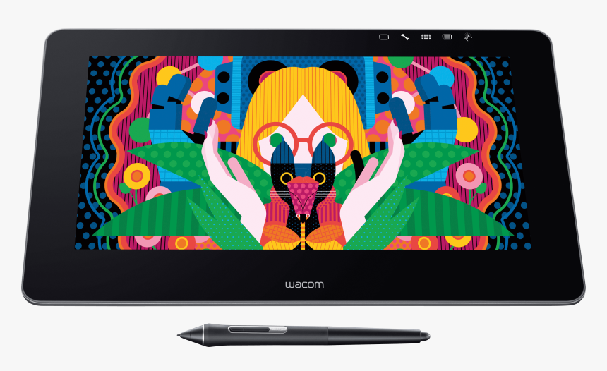 Pen Tablet, Cintiq Pro 13 Wacom Dth 1320a Eu - Wacom Cintiq 13 Pro, HD Png Download, Free Download