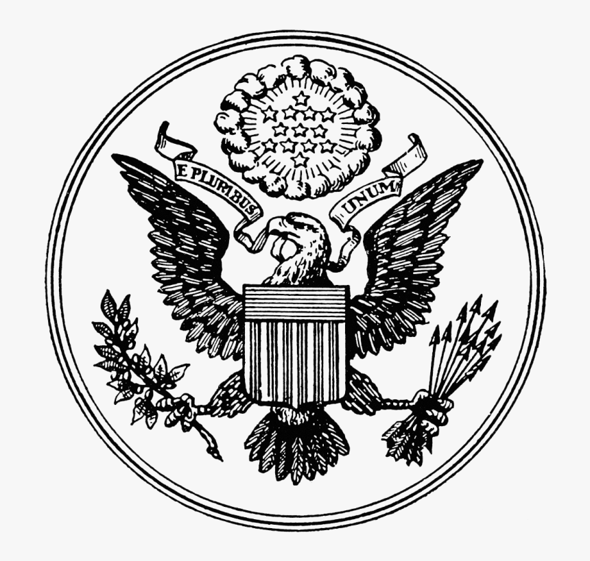 American Double Headed Eagle Clipart , Png Download - Great Seal Of The United States Vector, Transparent Png, Free Download