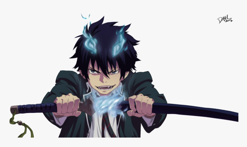 Pin By Frankiekhernandez2902 On A Blue Exorcist , Png - Rin Blue Exorcist, Transparent Png, Free Download