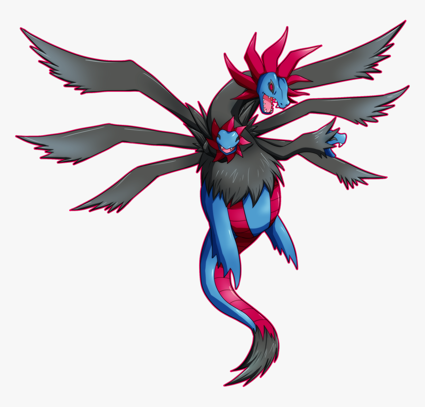 Shiny Hydreigon, HD Png Download, Free Download