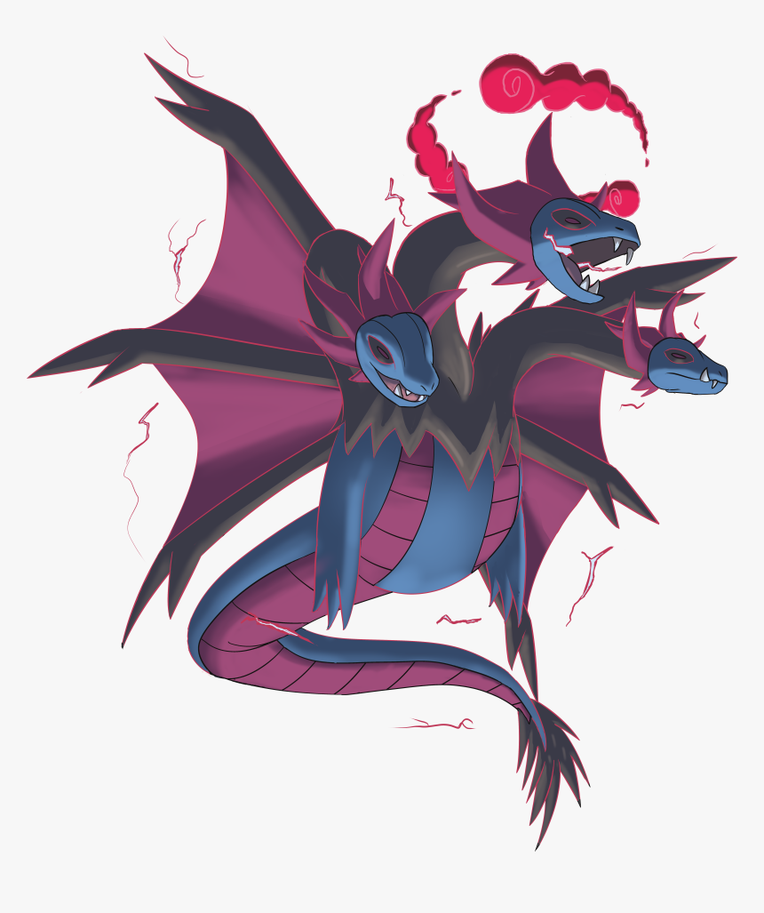 Hydreigon Png, Transparent Png, Free Download