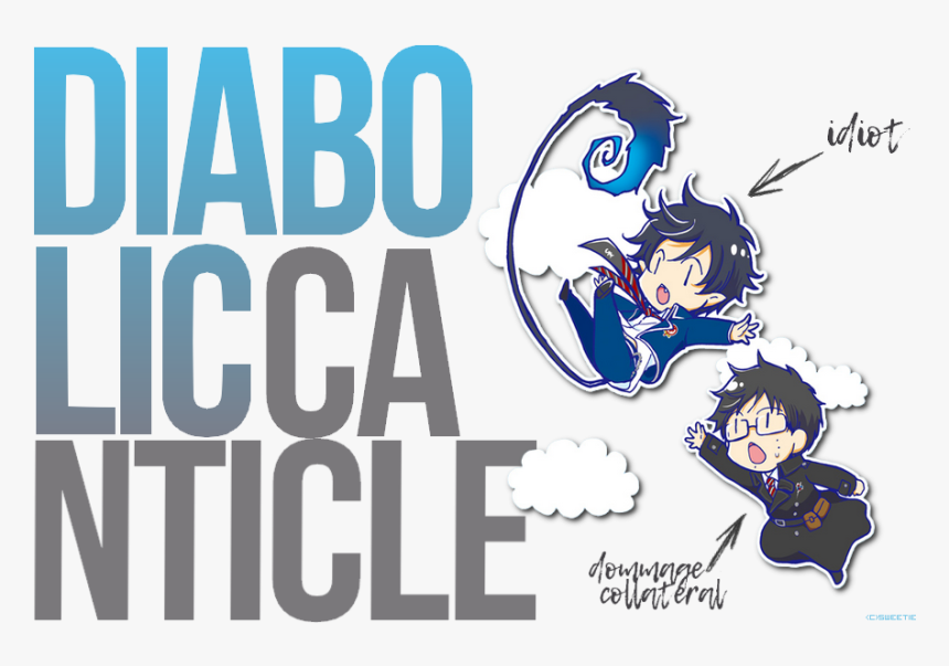 Transparent Blue Exorcist Png - Blue Exorcist Chibi, Png Download, Free Download