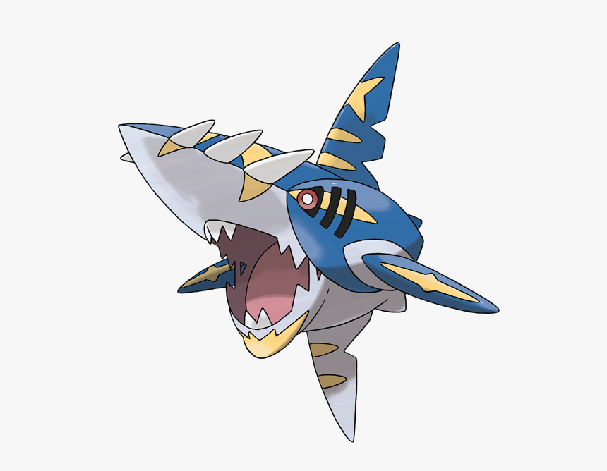 Ken Sharpedo Hydreigon Pattern Dark Attachment Carvanha - Mega Sharpedo, HD Png Download, Free Download